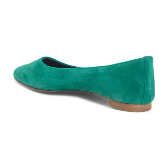 NUR ITALY Made In Italy Suede Margherita Flats - Picture 2 of 3
